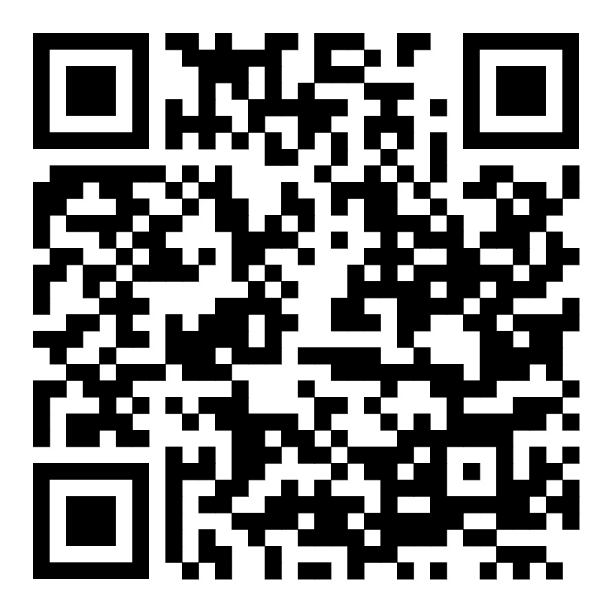 QRCode collé dans le kiosque
